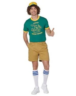 Camp Know Where T Shirt - Stranger Things -Online Halloween Costumes 01450519 c