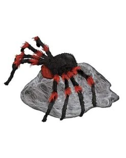 21 Inch LED Red And Black Jumping Spider Animatronic 10 21 Inch LED Red And Black Jumping Spider Animatronic -Online Halloween Costumes 01463447 e
