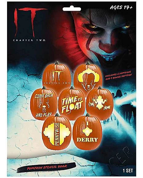 Pumpkin Carving Stencils - It Chapter 2 1 Pumpkin Carving Stencils - It Chapter 2