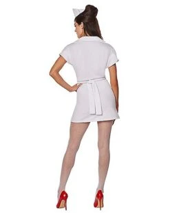 Adult Classic Nurse Costume 8 Adult Classic Nurse Costume -Online Halloween Costumes 01466630 c