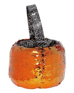Reversible Sequin Plush Treat Bucket -Online Halloween Costumes 01466754 d