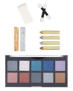 Metallic Makeup Kit 5 Metallic Makeup Kit -Online Halloween Costumes 01467042 c