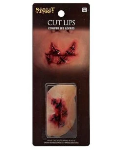 Cut Lips Appliance Kit 5 Cut Lips Appliance Kit -Online Halloween Costumes 01467232 c