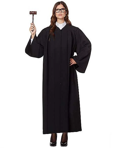 Adult Judge Robe Costume 3 Adult Judge Robe Costume - Image 3
