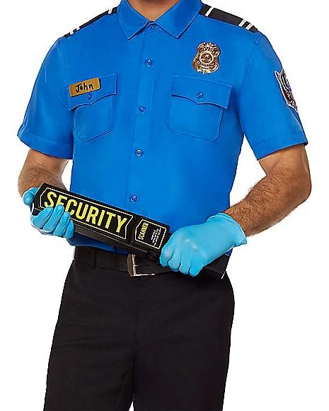 Adult Airport Security Costume 3 Adult Airport Security Costume - Image 3