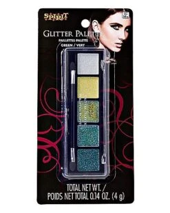 Green Glitter Palette - 5 Count 5 Green Glitter Palette - 5 Count -Online Halloween Costumes 01474287 c