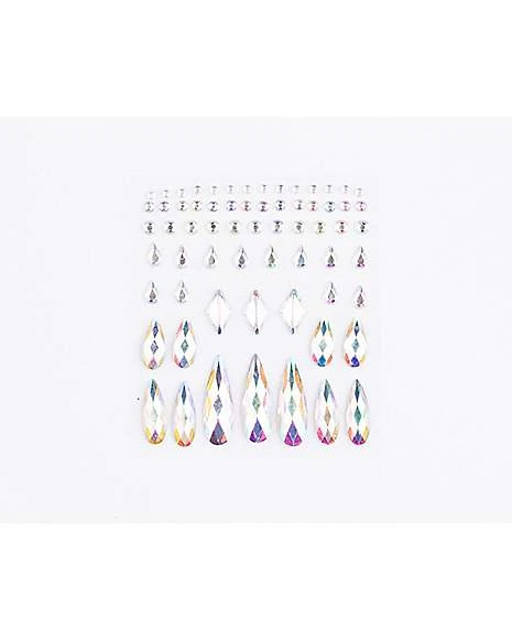 Clear Press On Gem Stones 65 Piece Set 3 Clear Press On Gem Stones 65 Piece Set - Image 3