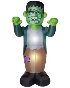 8 Ft LED Frankenstein Inflatable Decoration -Online Halloween Costumes 01476167 d