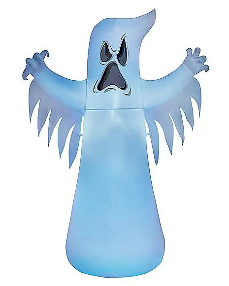 4 Ft LED Ghost Inflatable Decoration 3 4 Ft LED Ghost Inflatable Decoration - Image 3