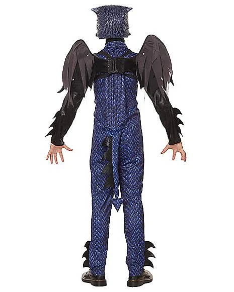 Kids Dark Dragon Costume 2 Kids Dark Dragon Costume - Image 2
