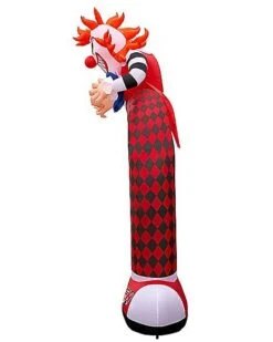 12 Ft LED Scary Clown Archway Inflatable Decoration -Online Halloween Costumes 01476605 d