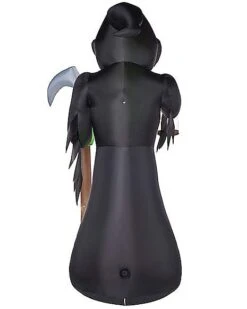 8 Ft Grim Reaper Inflatable Decoration 9 8 Ft Grim Reaper Inflatable Decoration -Online Halloween Costumes 01476670 c