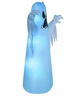8 Ft LED Ghost Inflatable Decoration -Online Halloween Costumes 01476688 e