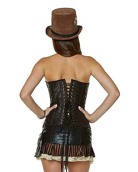 Applique Steampunk Corset 2 Applique Steampunk Corset - Image 2