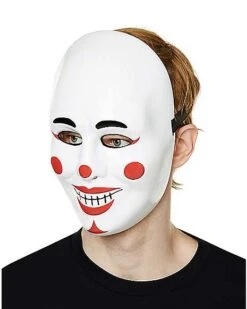 Clown Half Mask - Trick 'r Treat 5 Clown Half Mask - Trick 'r Treat -Online Halloween Costumes 01480177 c