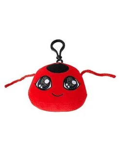 Tikki Plush Bag Clip - Miraculous Ladybug