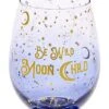 Be Wild Moon Child Stemless Glass - 22 Oz.