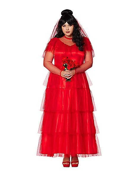 Adult Lydia Deetz Costume - Beetlejuice 4 Adult Lydia Deetz Costume - Beetlejuice - Image 4