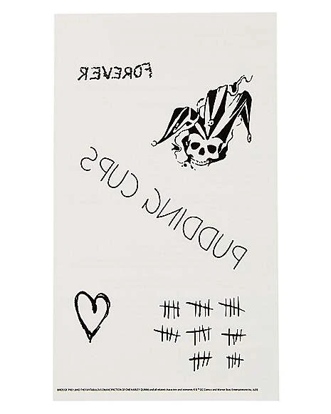 Harley Quinn Tattoo Set - The Suicide Squad 2 Harley Quinn Tattoo Set - The Suicide Squad - Image 2