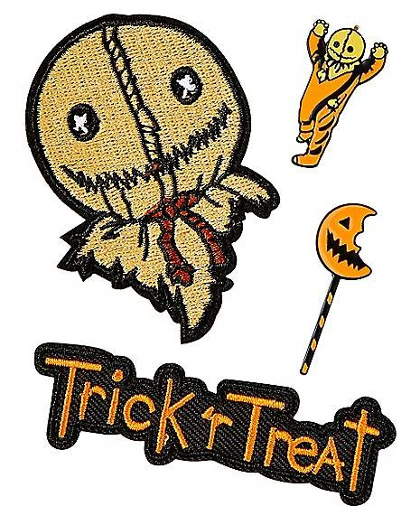 Sam Pin And Patch Set - Trick 'r Treat 1 Sam Pin And Patch Set - Trick 'r Treat