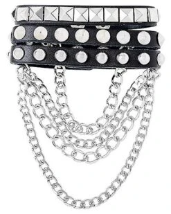 Studded Chain Punk Rock Bracelet