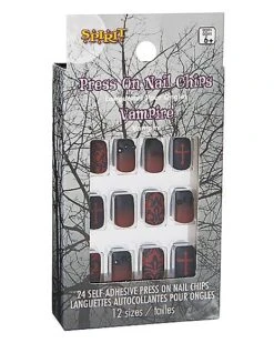 Kids Twilight Press On Vampire Nails -Online Halloween Costumes 01486901 c