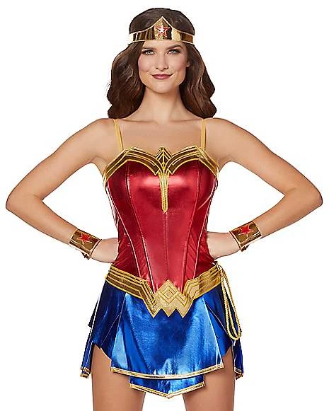 Adult Wonder Woman 1984 Corset - Wonder Woman 1 Adult Wonder Woman 1984 Corset - Wonder Woman