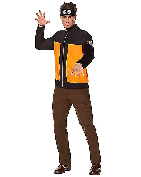 Adult Male Naruto Jacket - Naruto Shippuden 1 Adult Male Naruto Jacket - Naruto Shippuden