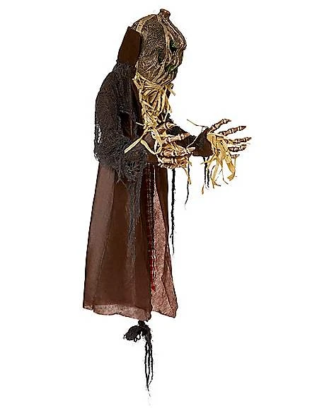 4 Ft Light-Up Hanging Pumpkin Man 4 4 Ft Light-Up Hanging Pumpkin Man - Image 4