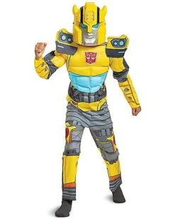Kids Muscle Bumblebee Costume - Transformers