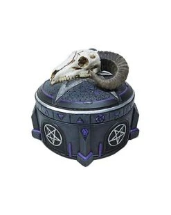 Mystical Arts Ram Skull Trinket Box 7 Mystical Arts Ram Skull Trinket Box -Online Halloween Costumes 01498252 c