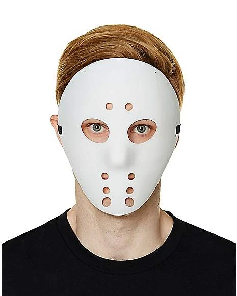 Glow In The Dark Hockey Half Mask 1 Glow In The Dark Hockey Half Mask