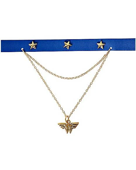 Wonder Woman Shield Choker Necklace 2 Wonder Woman Shield Choker Necklace - Image 2