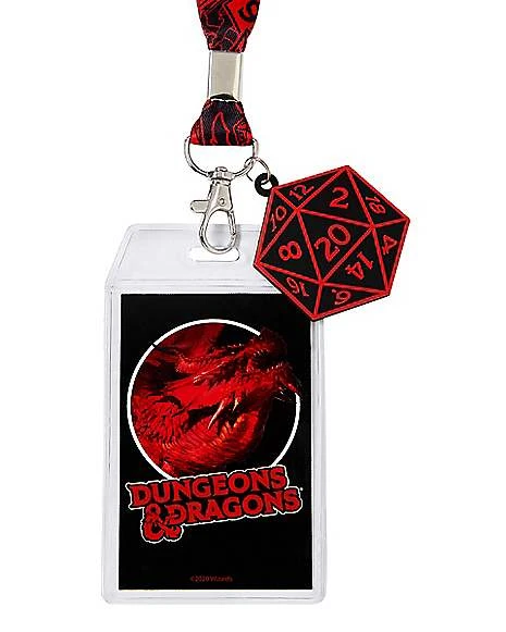 Dungeons & Dragons Lanyard 1 Dungeons & Dragons Lanyard