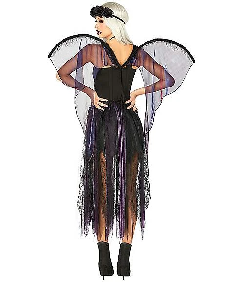 Adult Dark Fairy Costume 2 Adult Dark Fairy Costume - Image 2