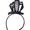 Black And White Mini Queen Crown Headband