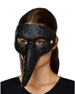 Female Plague Doctor Half Mask 5 Female Plague Doctor Half Mask -Online Halloween Costumes 01503358 c