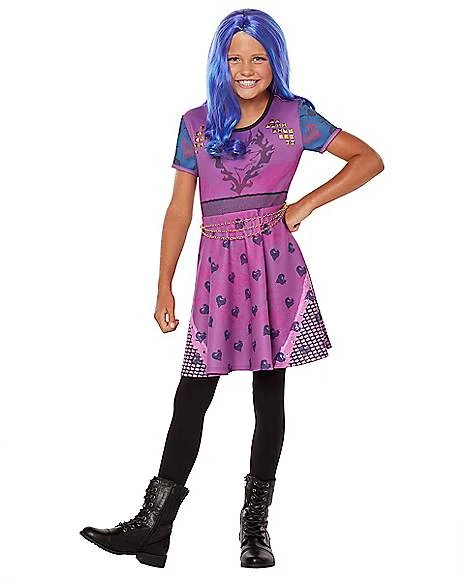 Kids Mal Dress - Descendants 3 1 Kids Mal Dress - Descendants 3