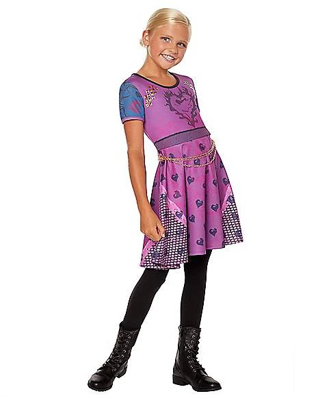 Kids Mal Dress - Descendants 3 3 Kids Mal Dress - Descendants 3 - Image 3