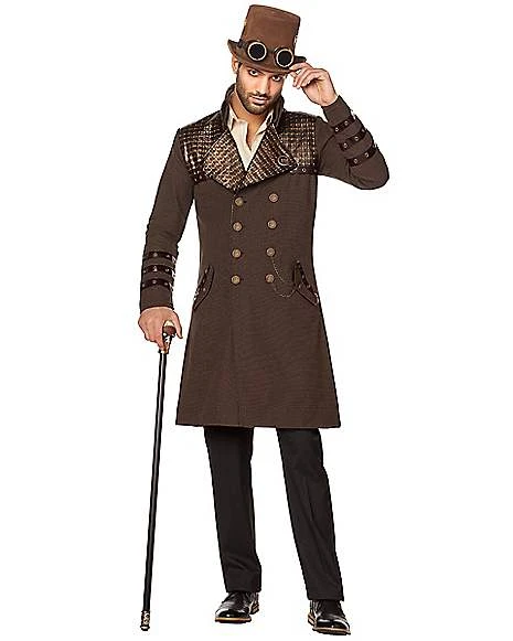 Adult Steampunk Duster Jacket 1 Adult Steampunk Duster Jacket