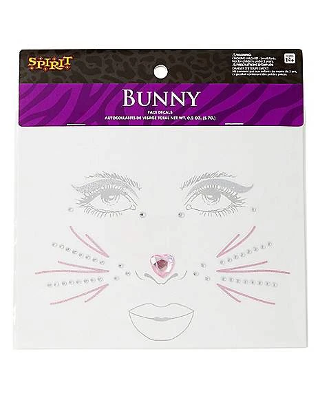 Gemstone Bunny Face Decals 3 Gemstone Bunny Face Decals - Image 3