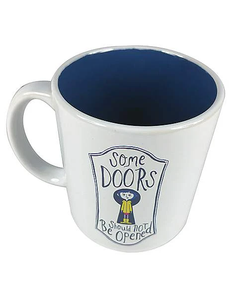 Do Not Open Coffee Mug 20 Oz. - Coraline 2 Do Not Open Coffee Mug 20 Oz. - Coraline - Image 2