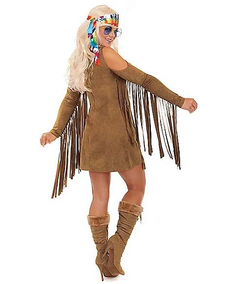 Adult Groovy Girl Costume 2 Adult Groovy Girl Costume - Image 2