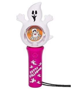Mini Ghost Light-Up Spinner 5 Mini Ghost Light-Up Spinner -Online Halloween Costumes 01528744 c
