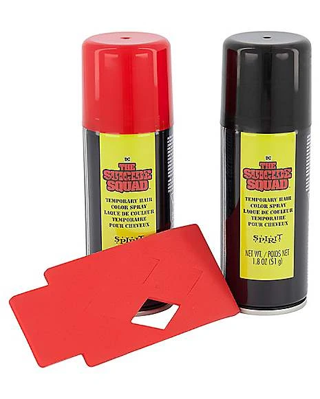 Harley Quinn Hairspray 2 Pack - The Suicide Squad 1 Harley Quinn Hairspray 2 Pack - The Suicide Squad