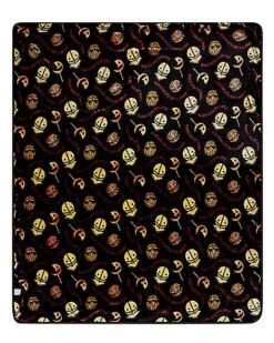 Sam Reversible Fleece Blanket - Trick 'r Treat -Online Halloween Costumes 01530880 c