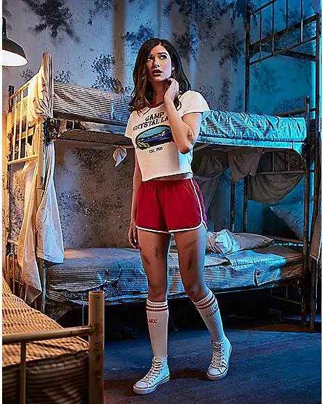 Adult Camp Crystal Lake Counselor Costume - Friday The 13th 1 Adult Camp Crystal Lake Counselor Costume - Friday The 13th