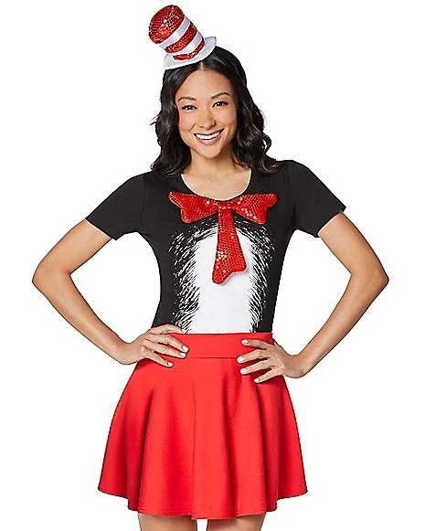 Adult Cat In The Hat Costume Kit - Dr. Seuss 3 Adult Cat In The Hat Costume Kit - Dr. Seuss - Image 3