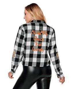 Adult Flannel Shirt - Trick 'r Treat -Online Halloween Costumes 01532589 c