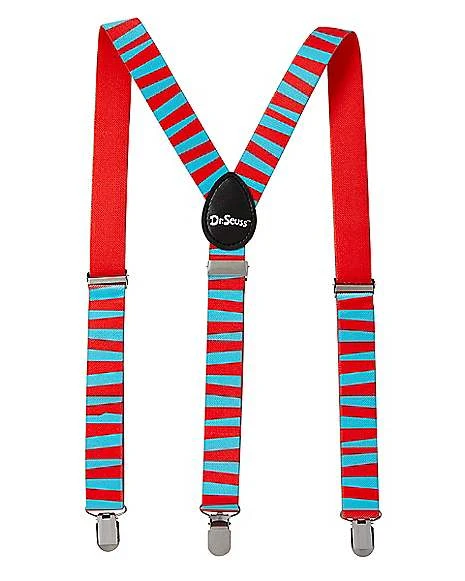 Thing 1 And Thing 2 Suspenders - Dr. Seuss 3 Thing 1 And Thing 2 Suspenders - Dr. Seuss - Image 3